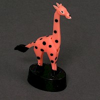 Bleistiftspitzer in Giraffenform