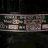 Vorax Modell G 1