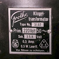 Klingeltransformator