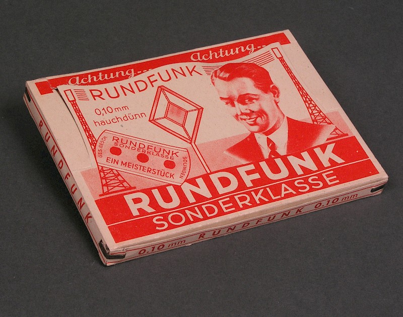 Rasierklingen Rundfunk